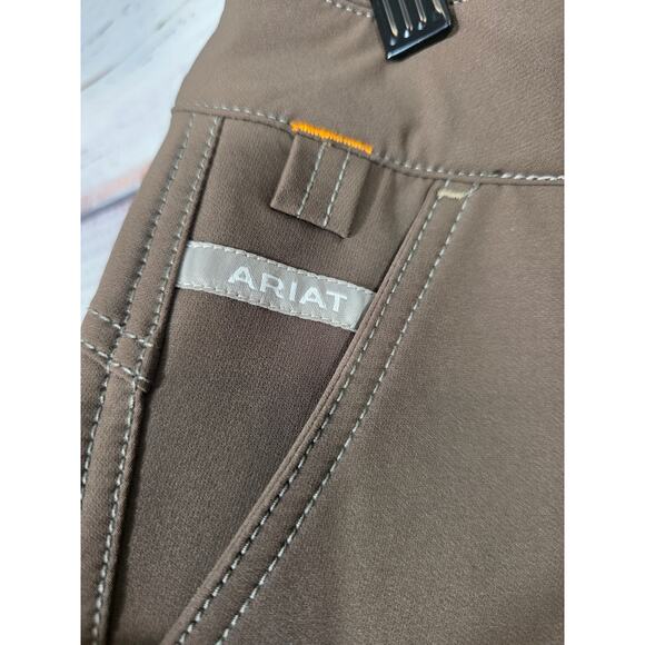 Ariat women's Rebar Durastretch Dritek Softshell Straight pant size 29 - Picture 2 of 8